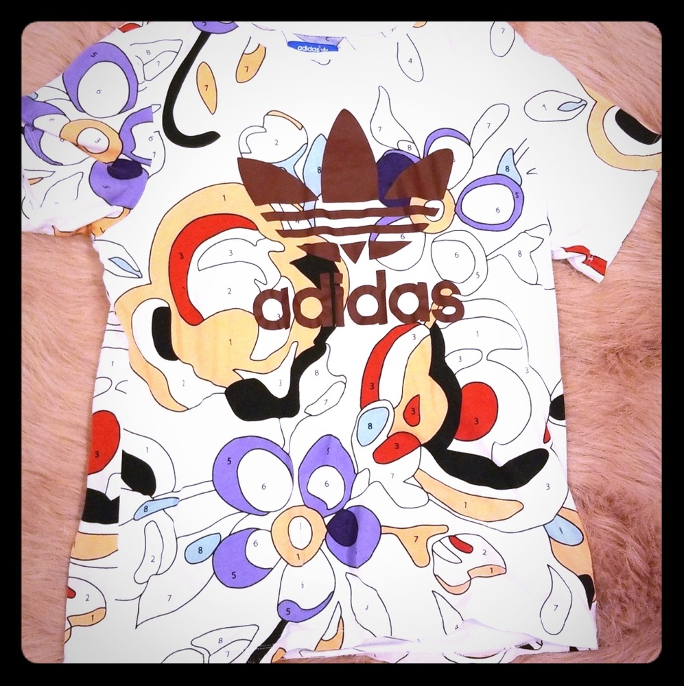 Adidas Color By Number Top